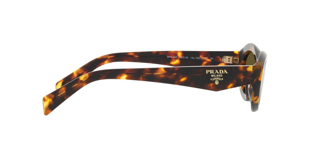 Aros De Sol Prada PR26ZS Sage/Honey Tortoise