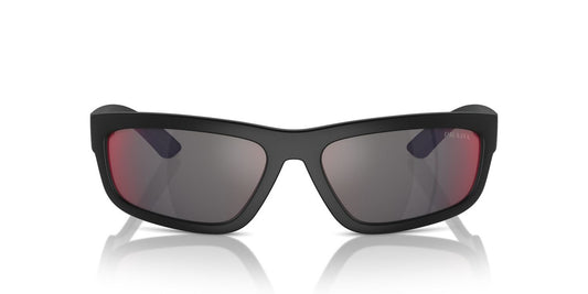 Aros De Sol Prada Linea Rossa Ps 05Zs Black Rubbered