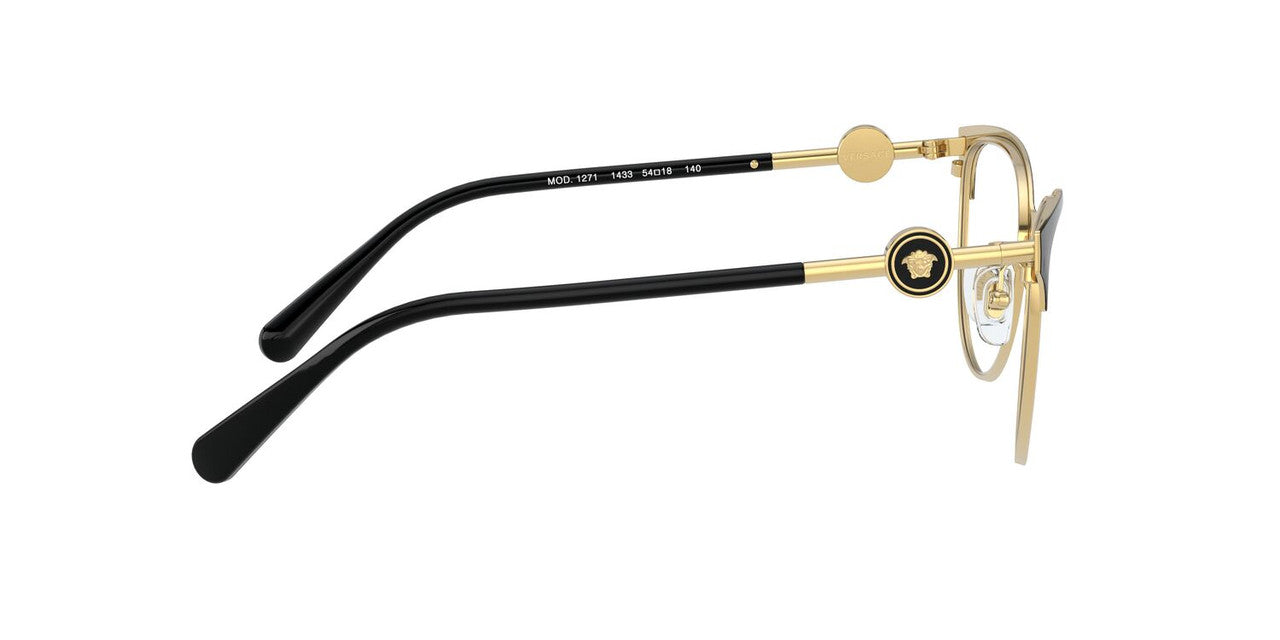 Aros Oftálmicos Versace Ve1271 Negro/Dorado