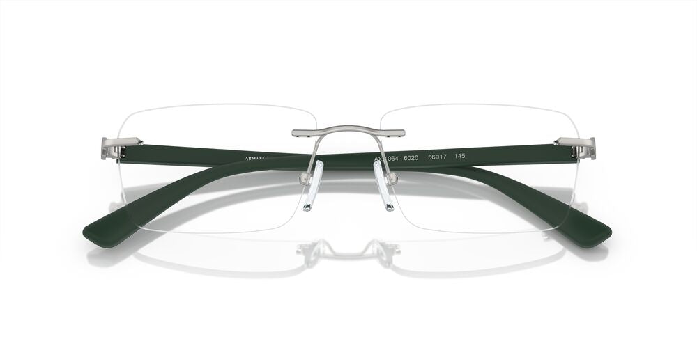 Aros Oftálmicos Armani Exchange Ax1064 Negro Mate