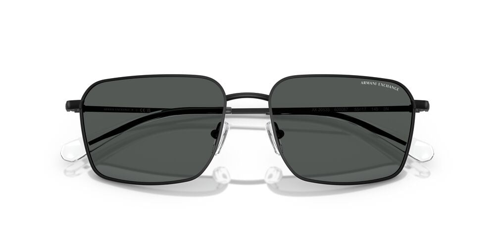 Aros De Sol Armani Exchange AX2053S Matte Black