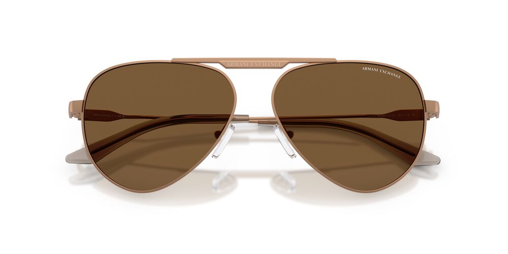 Aros De Sol Armani Exchange AX2060S Matte Rose Gold