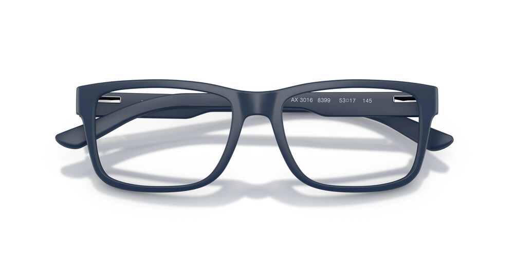 Aros Oftálmicos Armani Exchange Ax3016 Mate Navy Azul