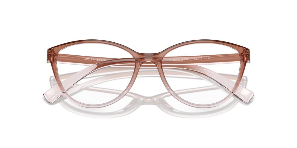 Aros Oftálmicos Armani Exchange Ax3053 Cafe/Rosado