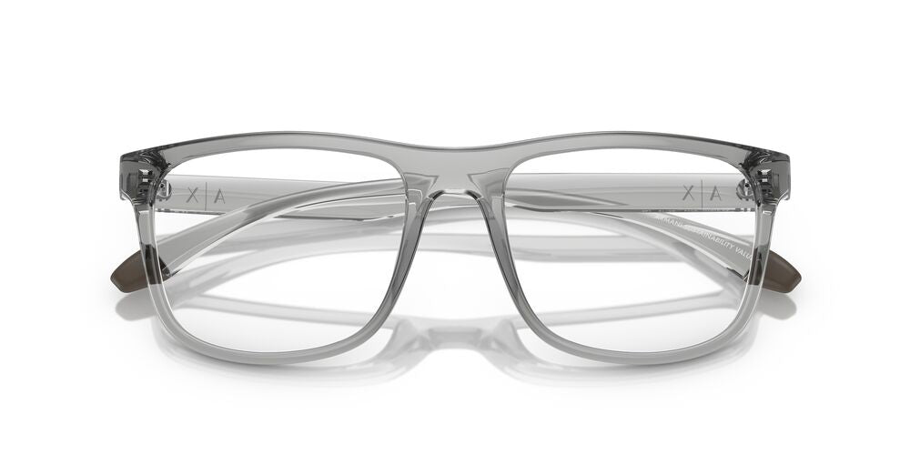 Aros Oftálmicos Armani Exchange Ax3101U Shiny Clear Gris