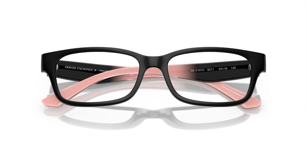 Aros Oftálmicos Armani Exchange Ax3107U Shiny Negro
