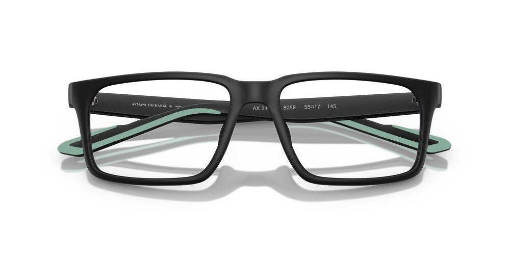 Aros Oftálmicos Armani Exchange Ax3118U Mate Negro