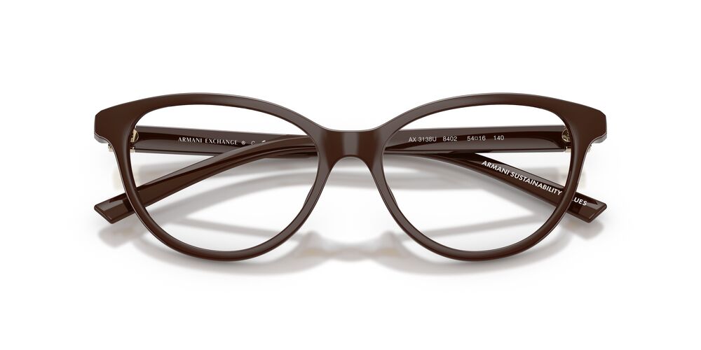 Aros Oftálmicos Armani Exchange Ax3138U Dorado/Negro