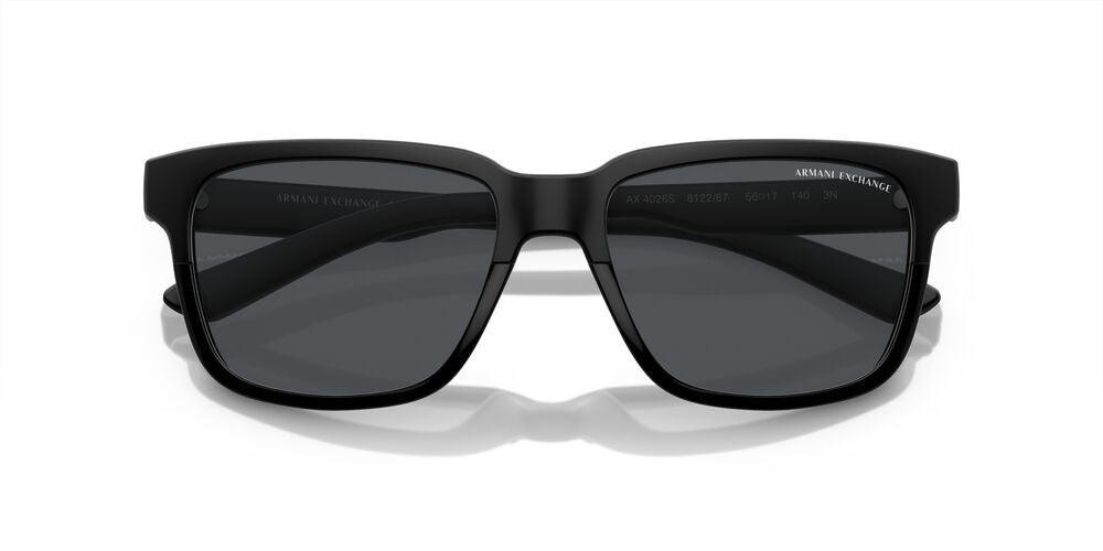 Aros De Sol Armani Exchange AX4026S Matte Black/Glossy Black