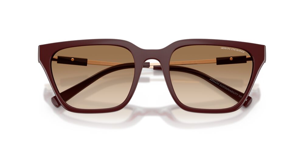 Aros De Sol Armani Exchange Ax4158S Shiny Bordeaux