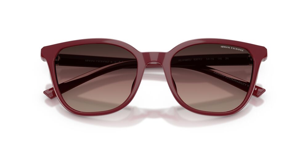 Aros De Sol Armani Exchange AX4168S Shiny Bordeaux