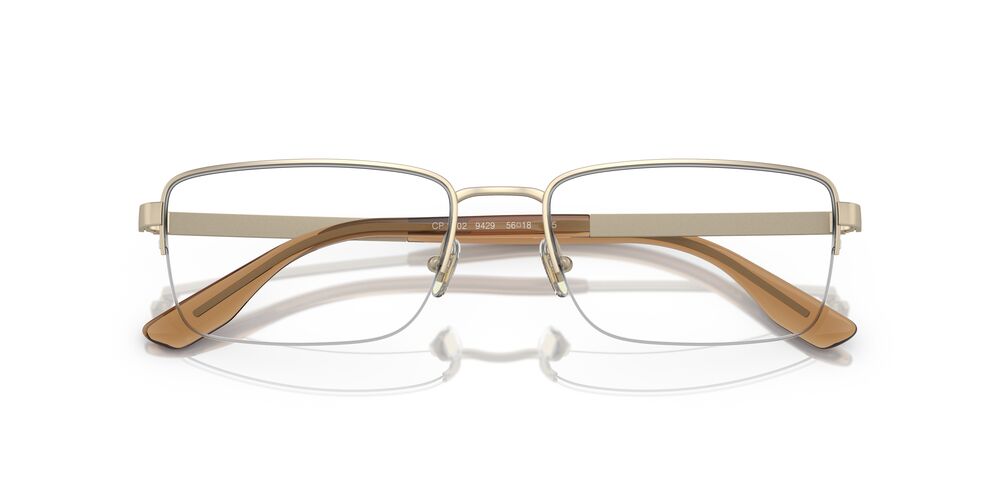 Aros Oftálmicos Chaps Cp2102 Semi Shiny Pale Dorado