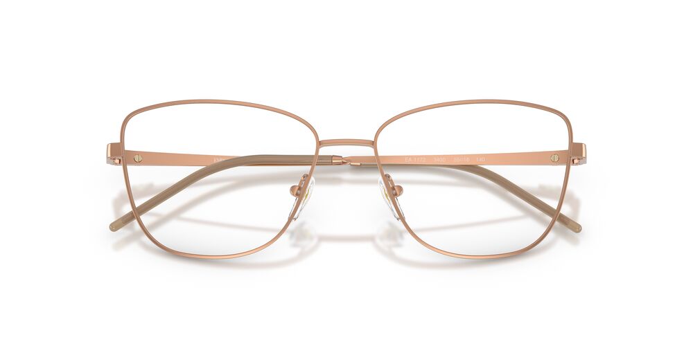 Aros Oftálmicos Emporio Armani Ea1172 Negro/Dorado