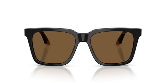 Aros De Sol Emporio Armani Ea4260 Shiny Black/Beige