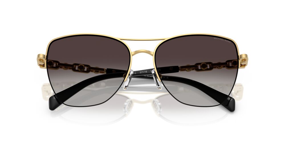 Aros De Sol Michael Kors Mk1163 Yellow Gold Shiny