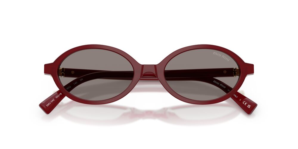 Aros De Sol Miu Miu MU04ZS Opal Burgundy