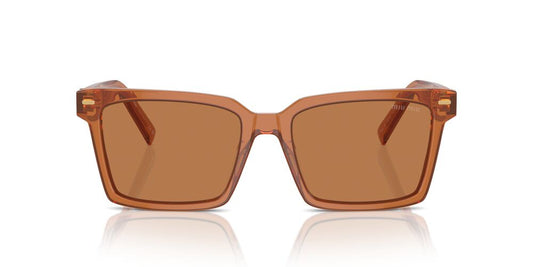 Aros De Sol Miu Miu Mu 13Zs Caramel Trasparent