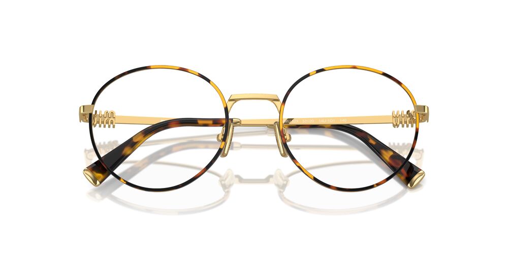 Aros Oftálmicos Miu Miu Mu52Xv Havana Honey/Dorado