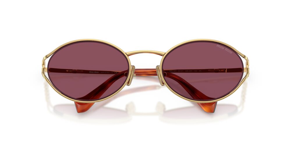 Aros De Sol Miu Miu MU52YS Gold