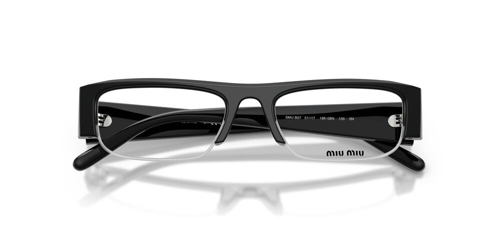 Aros De Sol Miu Miu Mu B07S Black