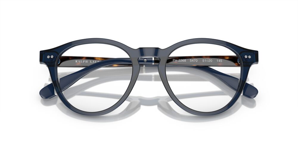 Aros Oftálmicos Polo Ralph Lauren Lauren Ph2268 Shiny Transp. Azul