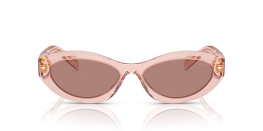 Aros De Sol Prada PR26ZS Transparent Peach