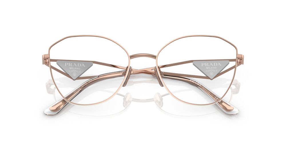 Aros Oftálmicos Prada Pr52Zv Rosado Dorado