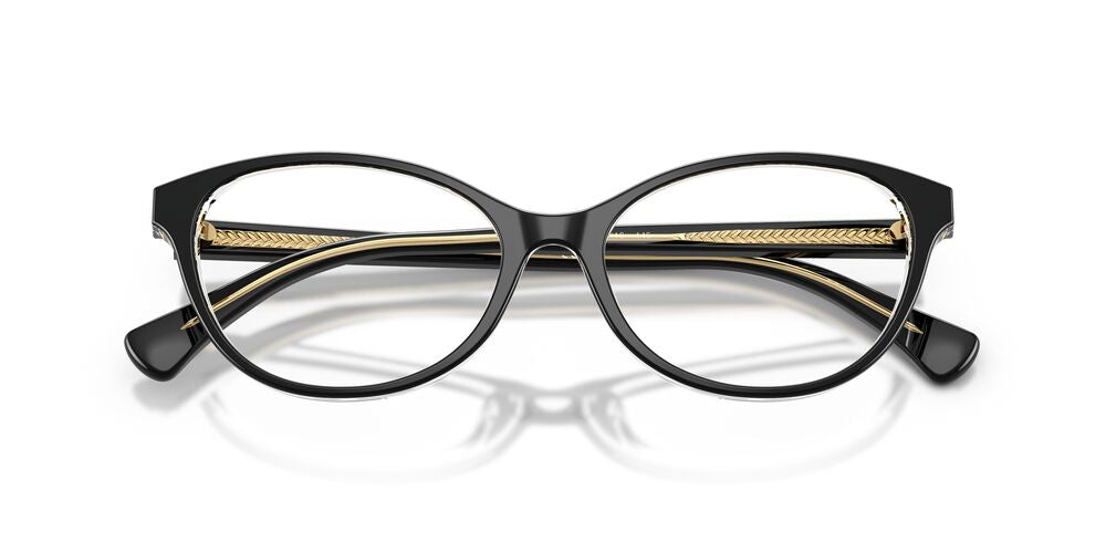 Aros Oftálmicos Ralph Lauren Ra7186U Negro On Clear