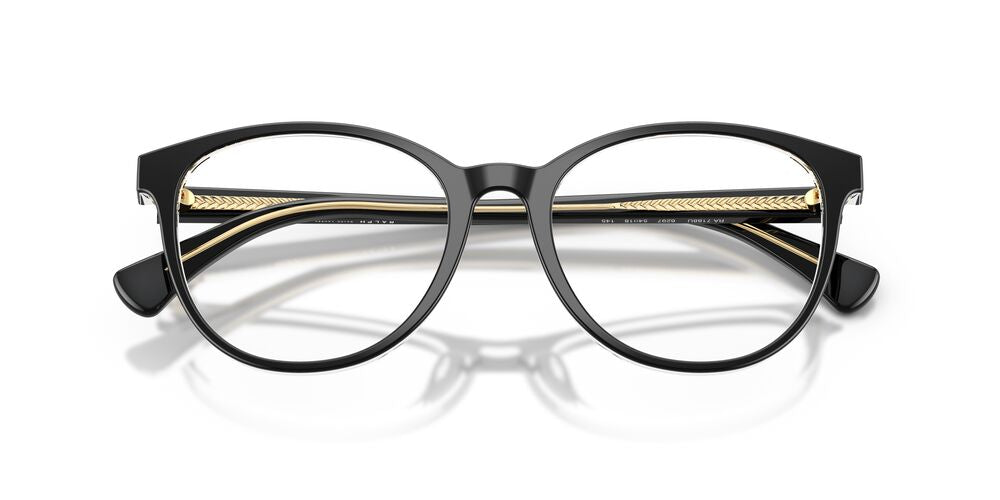 Aros Oftálmicos Ralph Lauren Ra7188U Shiny Negro On Clear