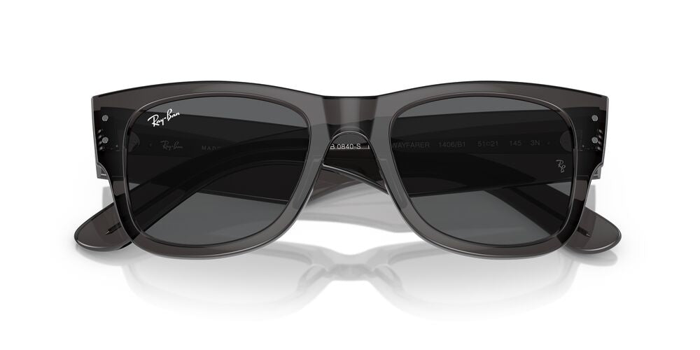 Aros De Sol Ray-Ban Rb0840S Transparent Black
