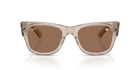 Aros De Sol Ray-Ban RB0840S Transparent Light Brown