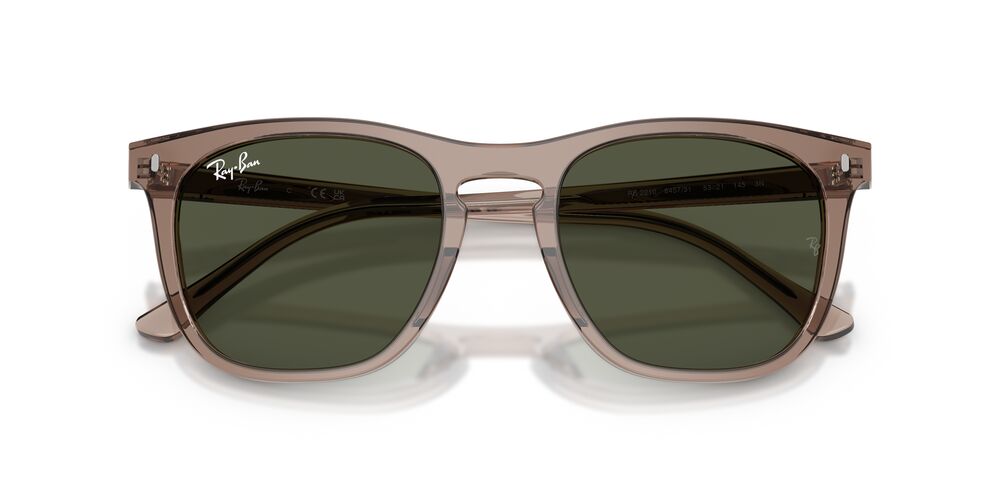 Aros De Sol Ray-Ban RB2210 Transparent Light Brown