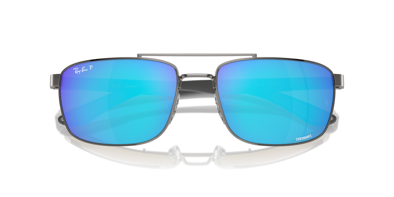 Aros De Sol Ray-Ban Rb3737Ch Gunmetal