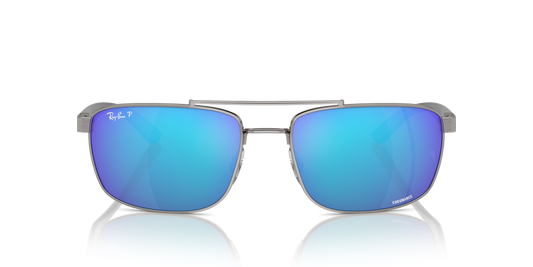 Aros De Sol Ray-Ban Rb3737Ch Gunmetal