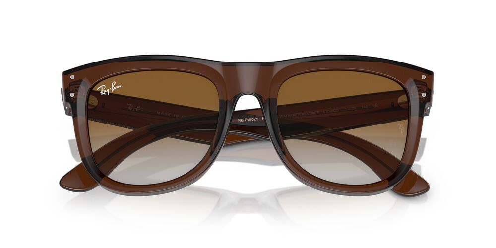 Aros De Sol Ray-Ban Rbr0502S Transparent Brown