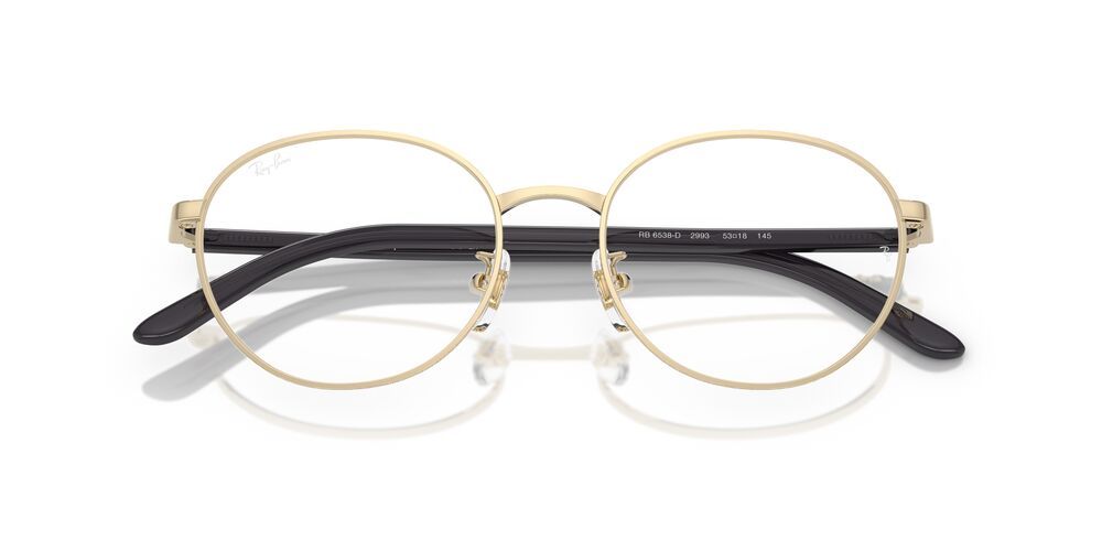 Aros Oftálmicos Ray-Ban Rx6538D Pale Dorado