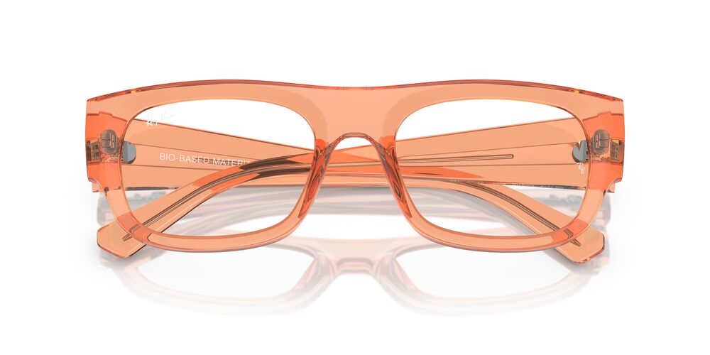 Aros Oftálmicos Ray-Ban Rx7218 Clear Orange