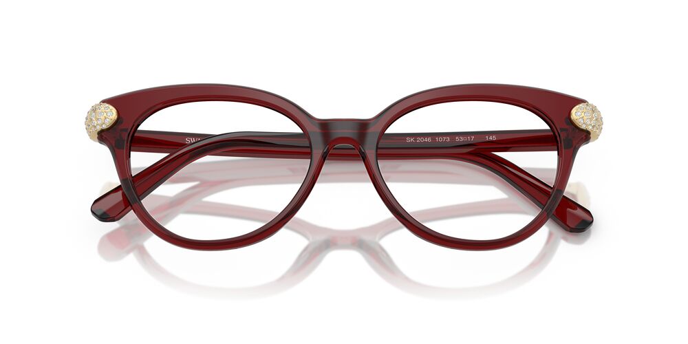 Aros Oftálmicos Swarovski Sk2046 Negro Mate