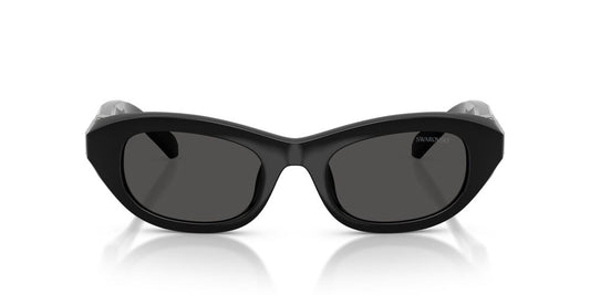 Aros De Sol Swarovski Sk6036U Black