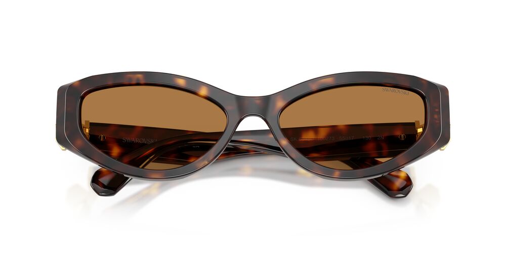 Aros De Sol Swarovski SK6045U Havana