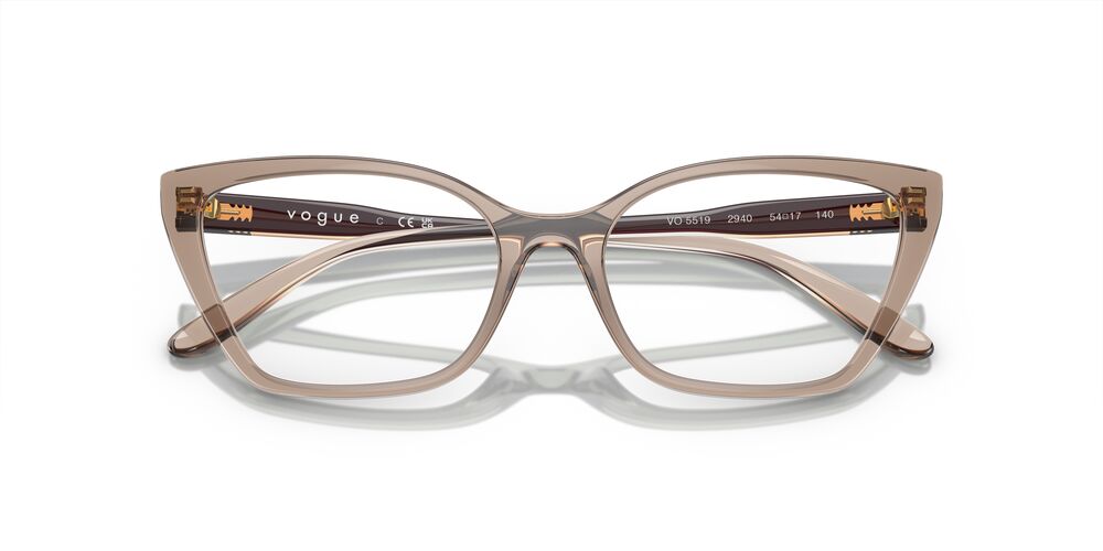 Aros Oftálmicos Vogue Vo5519 Clear Caramelo