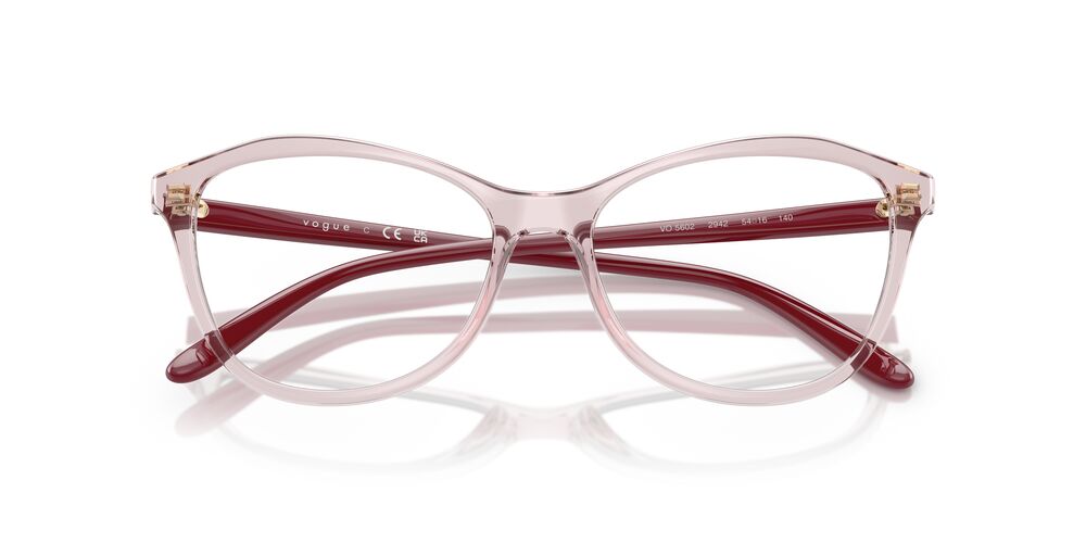 Aros Oftálmicos Vogue Vo5602 Clear Rosado