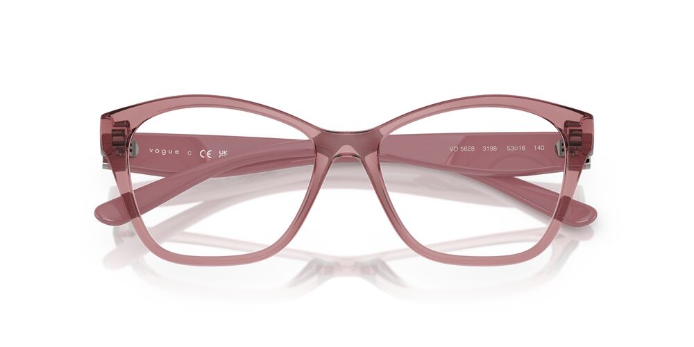 Aros Oftálmicos Vogue Vo5628 Clear Oscuro Rosado