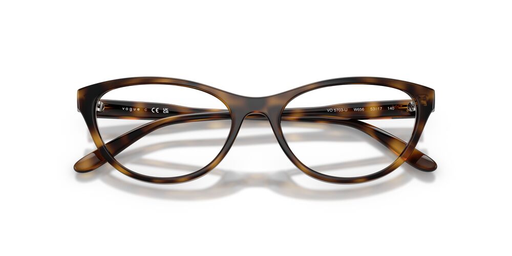 Aros Oftálmicos Vogue Vo5703U Dark Havana