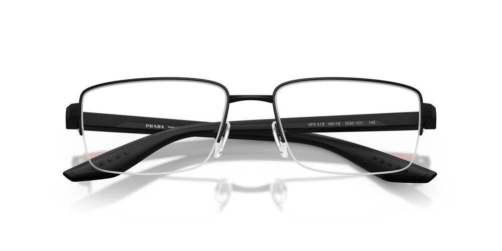 Aros Oftálmicos Prada Linea Rossa Ps51Sv Negro