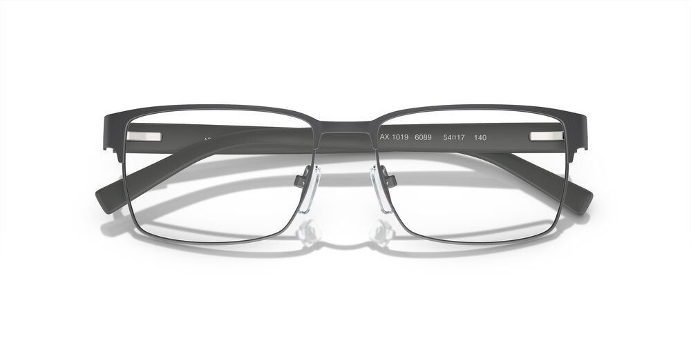 Aros Oftálmicos Armani Exchange Ax1019 Plateado Oscuro