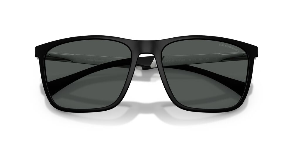 Aros De Sol Emporio Armani EA4150 Black Rubber
