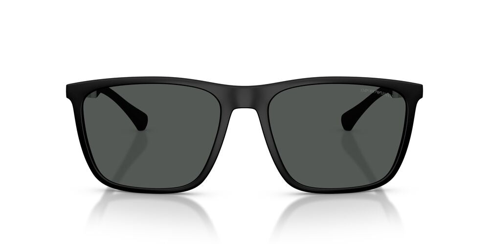 Aros De Sol Emporio Armani EA4150 Black Rubber