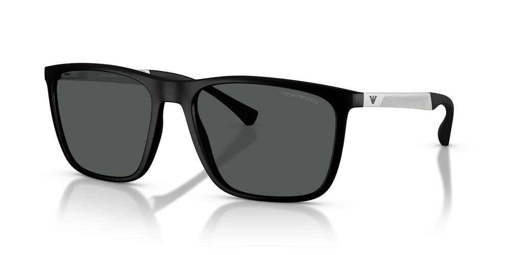 Aros De Sol Emporio Armani EA4150 Black Rubber