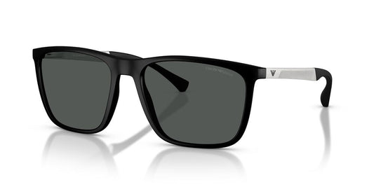 Aros De Sol Emporio Armani EA4150 Black Rubber